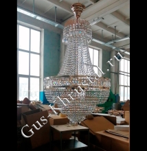 Люстра Аделина с подвесом - фото в интерьере